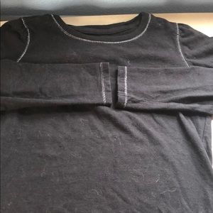 Long sleeve black shirt